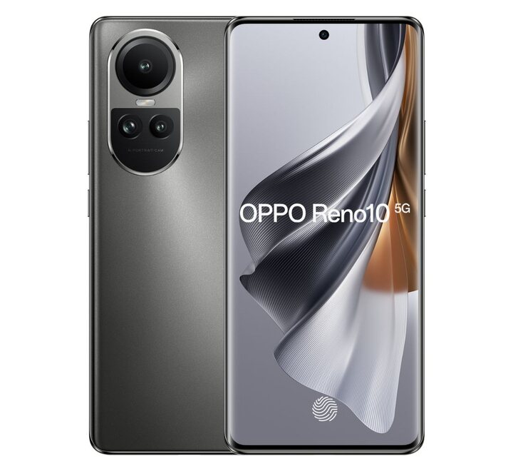 Oppo Reno10 5G (8 GB RAM 256 GB ROM Silvery Grey) (RENO10 5G 8+256 S/GR)